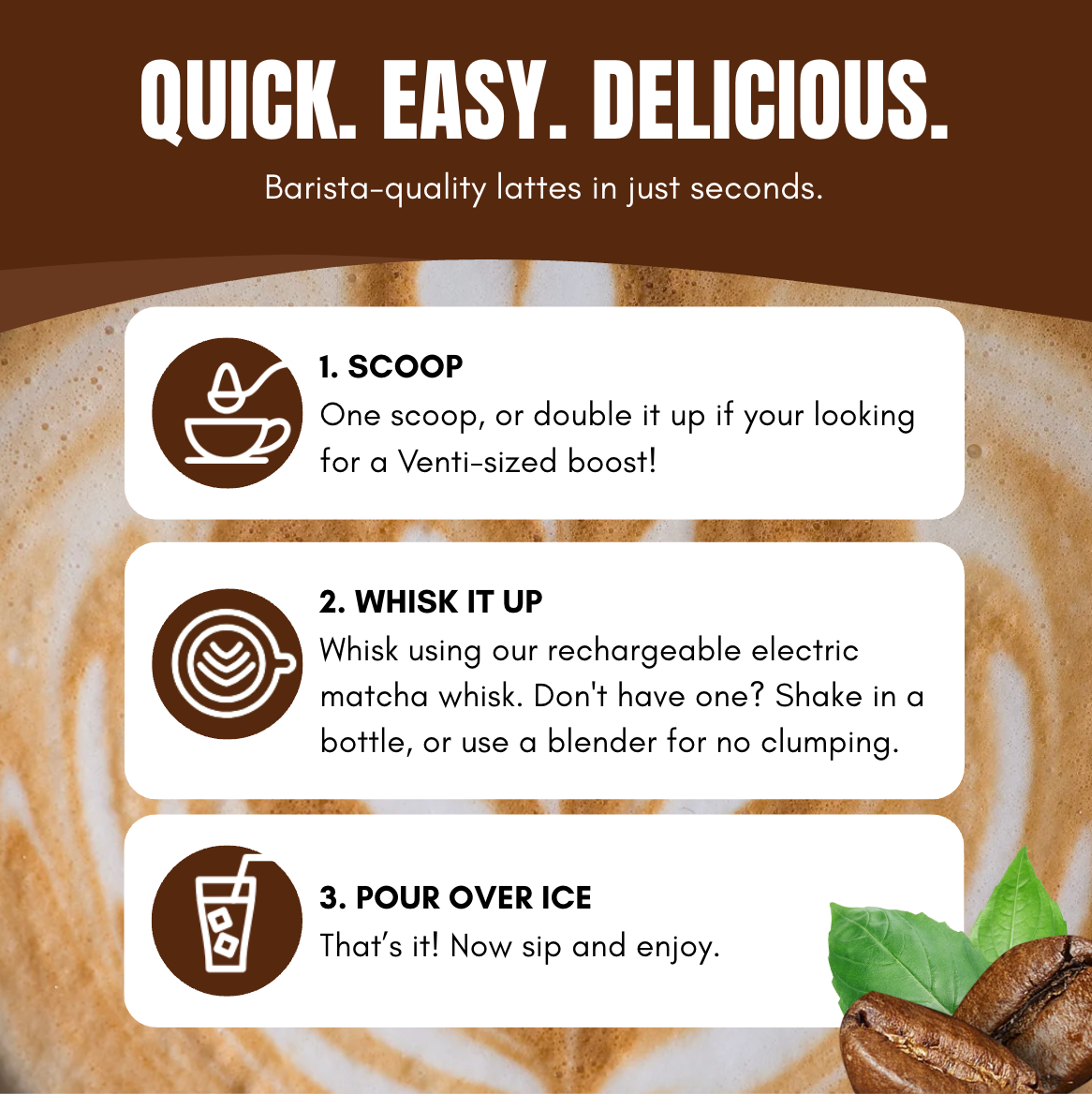 Epic Iced Instant Lattes