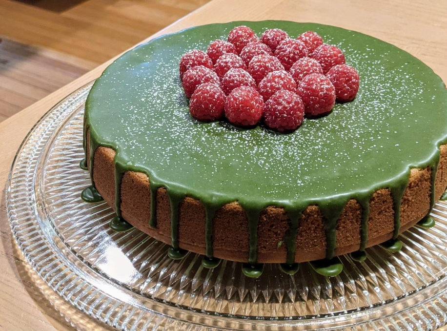 Matcha Mochi Cake