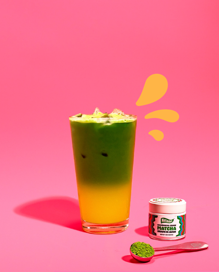 Iced Pineapple Matcha