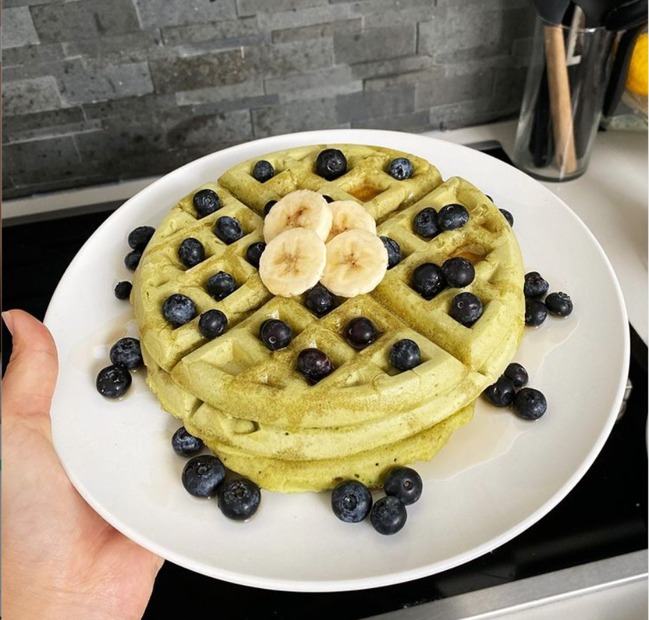 Matcha Waffles