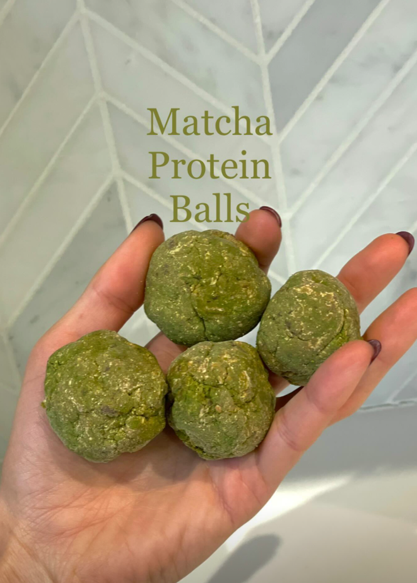 Matcha Protein Balls
