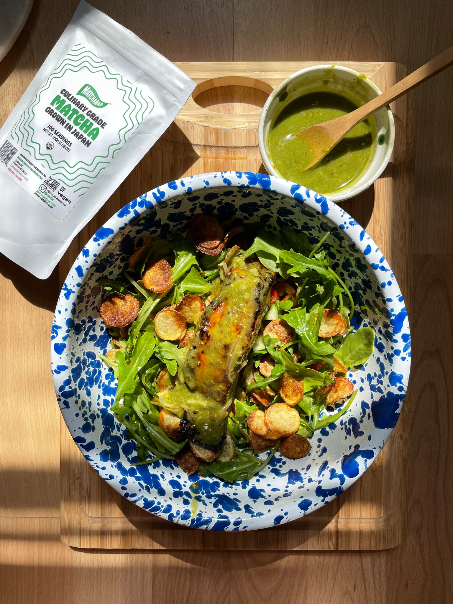 Matcha Dijon Marinade