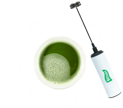 Elementi Electric Matcha Whisk - Handheld Milk Frother Emerald