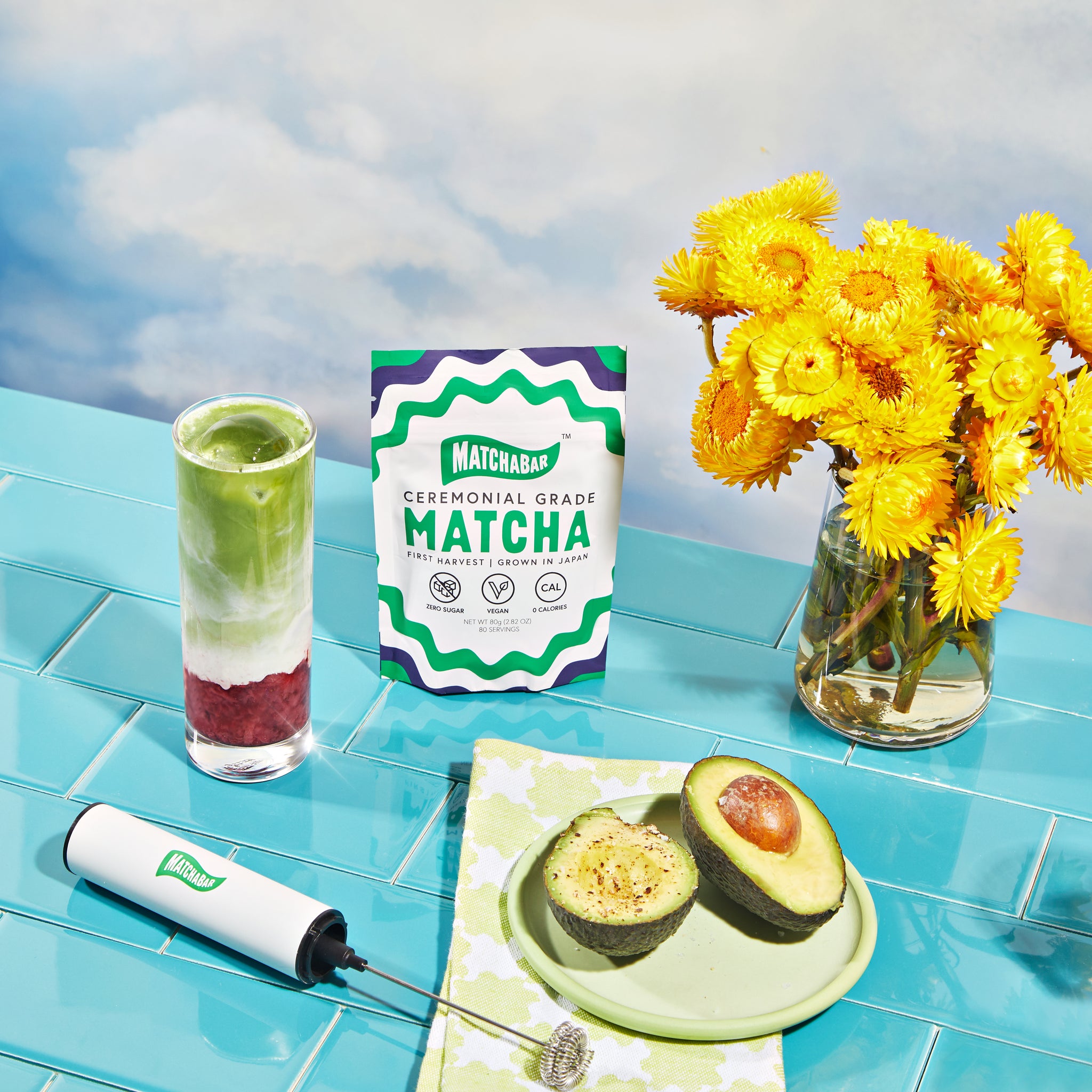 Matcha starter kit - including matcha tea - Hana